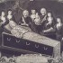 Kupferstich aus dem Funeralwerk für die im Kindbett gestorbene Maria Elisabeth Gräfin Stolberg-Wernigerode, geb. Gräfin von Promnitz (1717-1741). HAB: Stolberg LP 18147